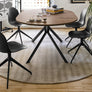 Giove στρογγυλή τραπεζαρία Connubia by Calligaris